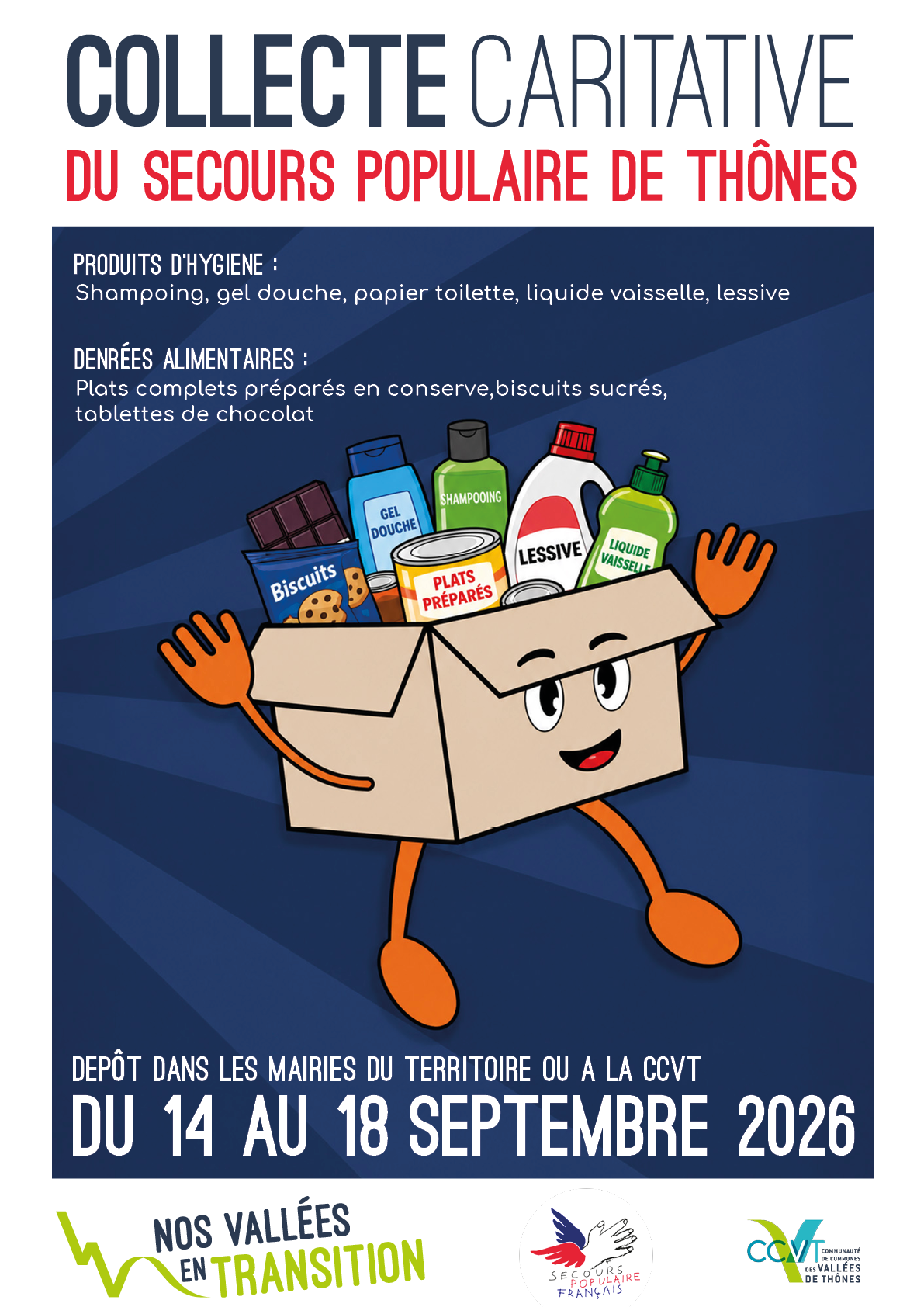 SEDD Affiche partenaire secours pop